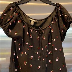 Vintage DKNY rare beaded top